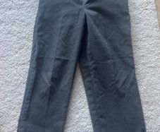 Grey easy up trousers 5-6