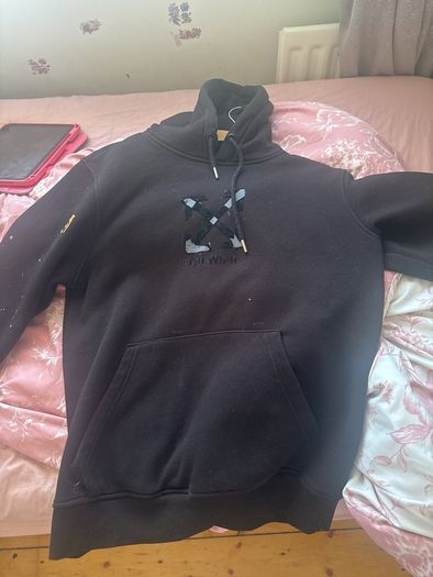 boys off-white hoodie