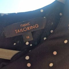 Next Tailoring Polka Dot Dress