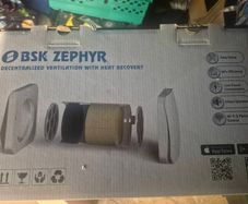 Smart MVHR air vent (Mechanical Ventilation with Heat Recovery)
