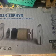 Smart MVHR air vent (Mechanical Ventilation with Heat Recovery)