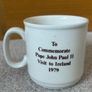vintage Pope John Paul II mug Image 2