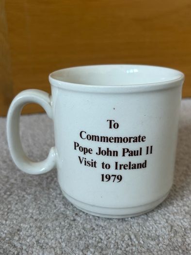 vintage Pope John Paul II mug