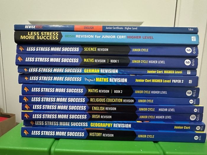 Less stress more success junior cycle books