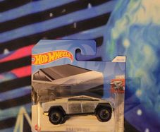 Hotwheels Telsa Cybertruck HW Rolling Metal #246 New & Sealed! Short Card