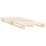 Pallet Bed Frame Solid Pine Wood 120x200 cm Image 3