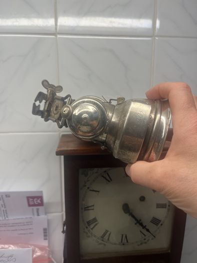 retro old bike oil lamp