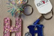 Letter H Keyrings