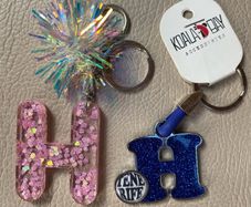 Letter H Keyrings