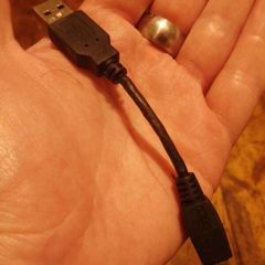USB short cable MP3 charger