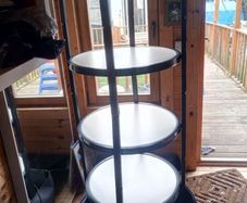 shelf display tower