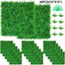 Artificial Boxwood Panel UV 48pcs Boxwood Hedge Wall Panels Artificial Grass Backdrop Wall 10X10" 4cm Green Grass Wall Fake Hedge (FREE SHIPPING) Image 5