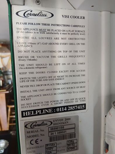 pub fridge