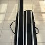 Telescopic channel ramps for a wheelchair 7ft (213cm long) with black grip surface and bag Image 4