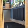 LED Bathroom Mirror 100x70cm Speakers Antifog Demister 3 Color Temperature Dual LED Black Frame Bright Light Touch Switch Makeup Cosmetic Image 5