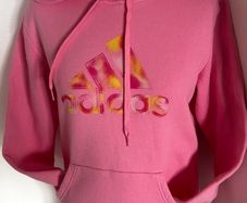 Pink Adidas Hoodie 8-10