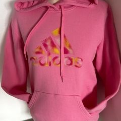 Pink Adidas Hoodie 8-10