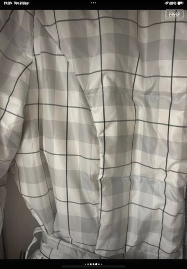 jacket Edina Ronay Feather & down jacket black & white size 12