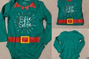 Christmas Baby Cotton bodysuit,  NEW