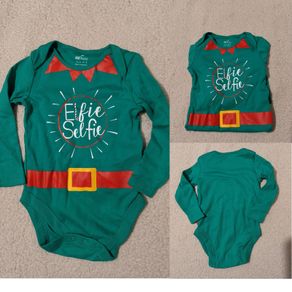 Christmas Baby Cotton bodysuit,  NEW