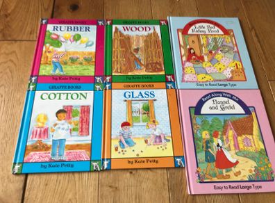 6 New Vintage Educational Children's Books