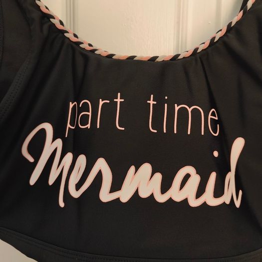 Part Time Mermaid Sports Bra, size S