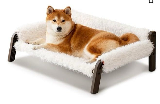 Elevated dog bed