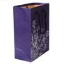 Blue Flower Patterned Boutique/Retail/Gift Carrier Bags with String Handles Image 2