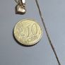 Vintage 18ct Gold Chain with Heart Pendant Hallmarked 42cm Image 4