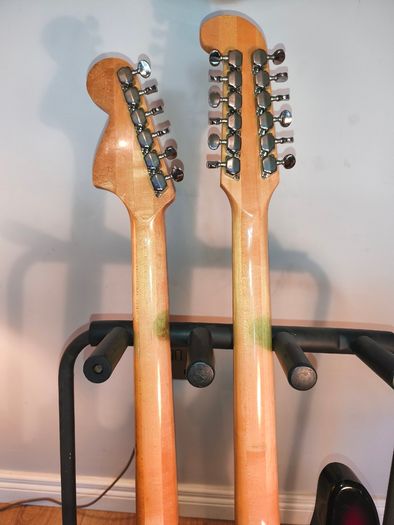 Double neck Antoria Electric Guitar