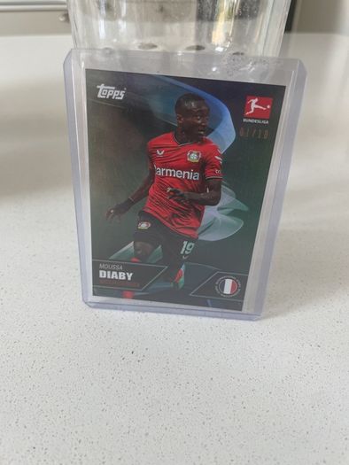 football card moussa diaby /10