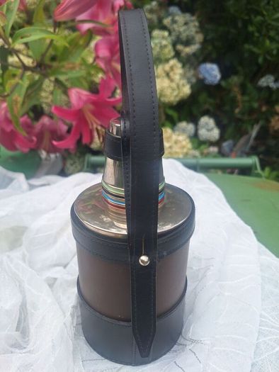 Rare West German Duo Flask and Cups