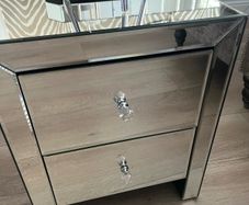mirrored locker excellent condition can have the lamp free of charge