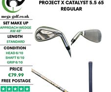Callaway Mavrik Max Wedge Aw 48 Degree / Project X Catalyst 5.5 65 Regular