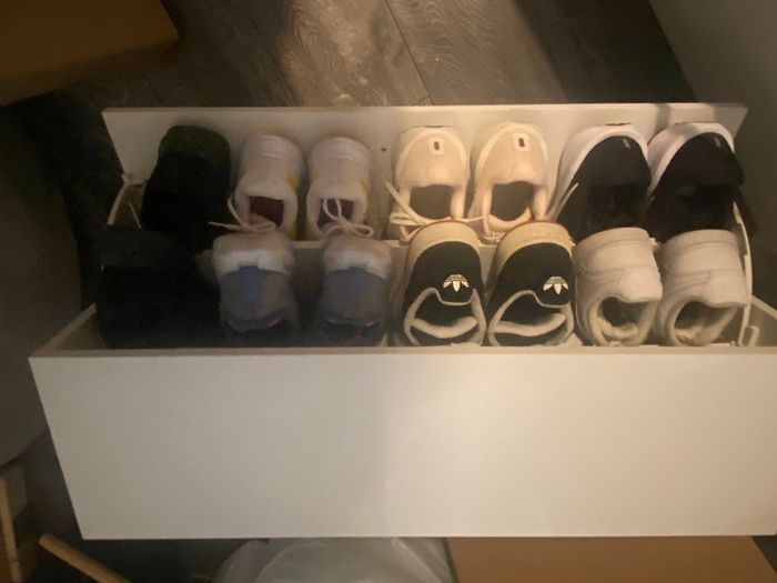 Vidaxl Shoe Storage Bench White 80x24x45 Cm