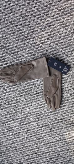 Gloves leather, new with tags Marks and Spenser