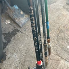 Fishing rods and penn multiplier reel