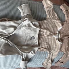 3 small newborn babygros