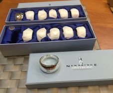 Newbridge Silverware Napkin Rings (6) x 2
