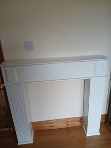 Fire surround with storage