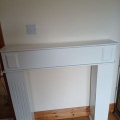 Fire surround with storage