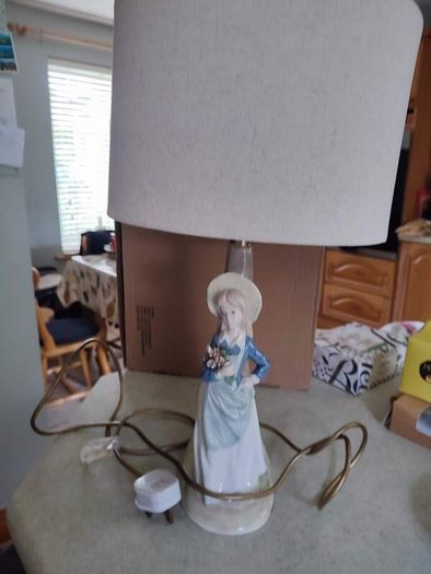 Table Lamp Medifle Valencia By Porcelanas Mediterraneo Hand Made In Spain