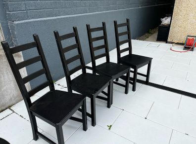 4 used ikea chairs