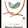 Hammock with wooden stand Image 4