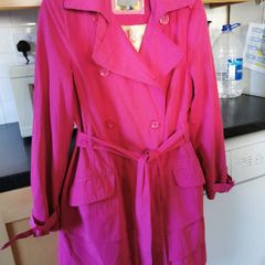 Per Una cotton blend Pink Jacket UK 12