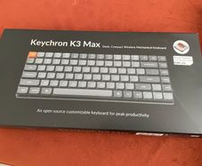 Keychron K3 Max Wireless Mechanical Keyboard RGB, Hot-Swap, Brown Switches Like New