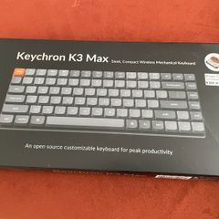 Keychron K3 Max Wireless Mechanical Keyboard RGB, Hot-Swap, Brown Switches Like New
