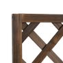 Garden Wooden Pine Trough Planter with Topped Trellis Climbing Plants Flower Raised Bed (FREE SHIPPING) Image 9