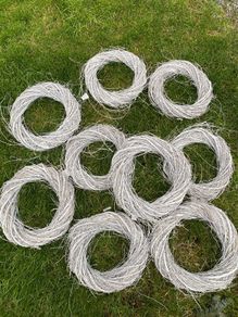 wicker wreaths