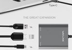 Wavlink USB Type-C/Thunderbolt 3 Hub to 4K HDMI Combo Adapter + USB 3.0 & USB 3.1 (Type-C) Outputs for Macbook (Brand New/Warranty)